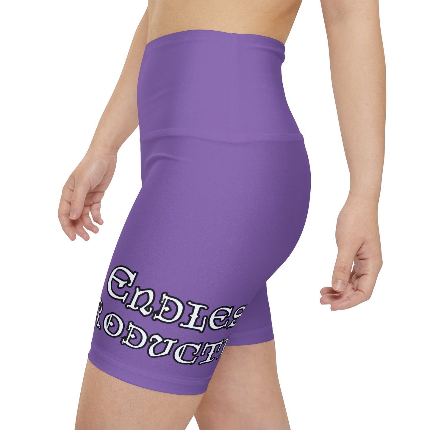 LIGHT PURPLE - Endless Productions Bike Shorts