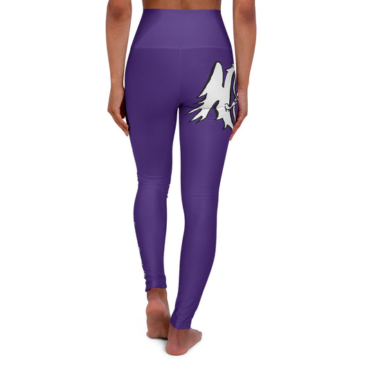 DARK PURPLE -  Endless Productions High waste full length leggings