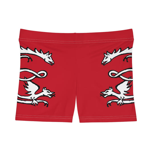 DARK  RED - Endless Productions Dancer Shorts