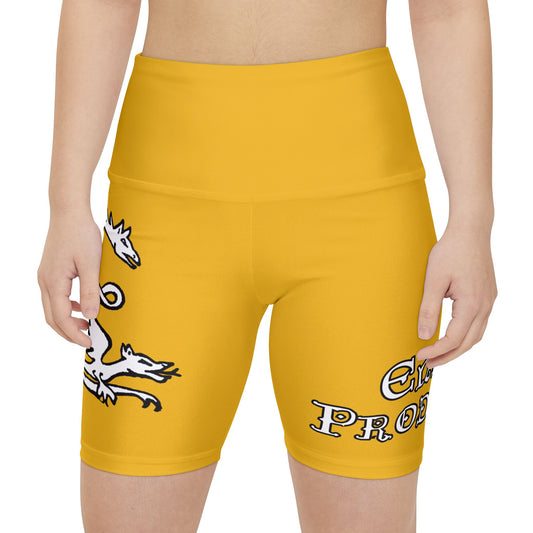 YELLOW - Endless Productions Bike Shorts