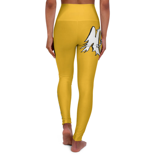YELLOW -  Endless Productions High waste full length leggings