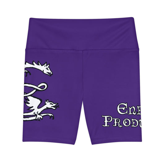 PURPLE - Endless Productions Bike Shorts