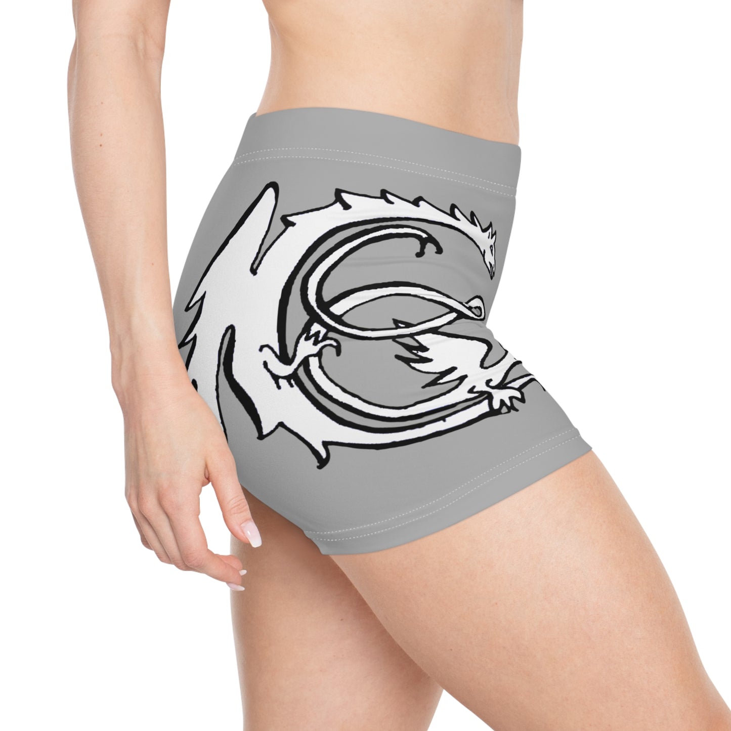 LIGHT GREY - Endless Productions Dancer Shorts