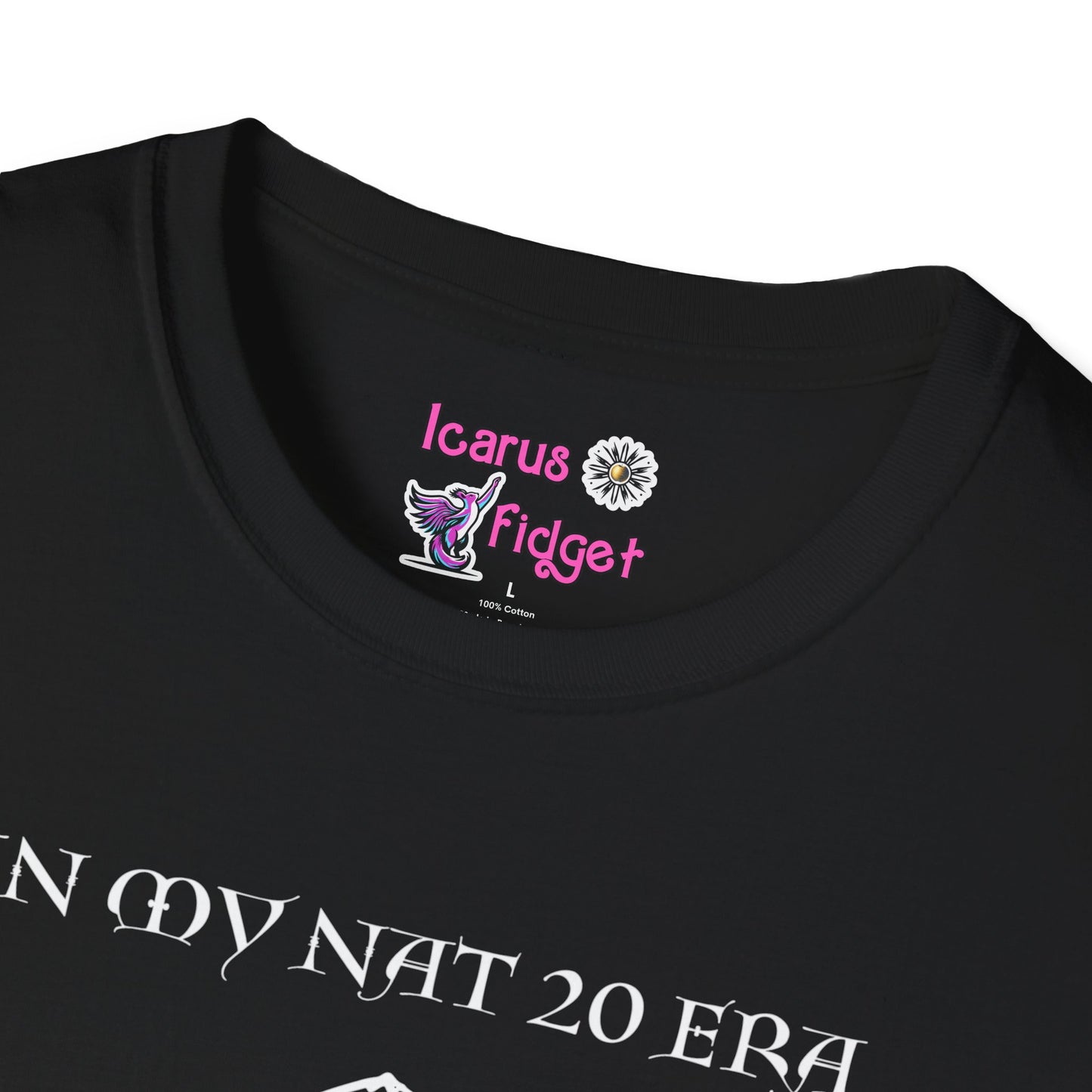 In My Nat 20 Era T-Shirt, Critical Success D20 RPG Shirt, TTRPG Gamer Gift, Nerdy Dice Goblin Fashion