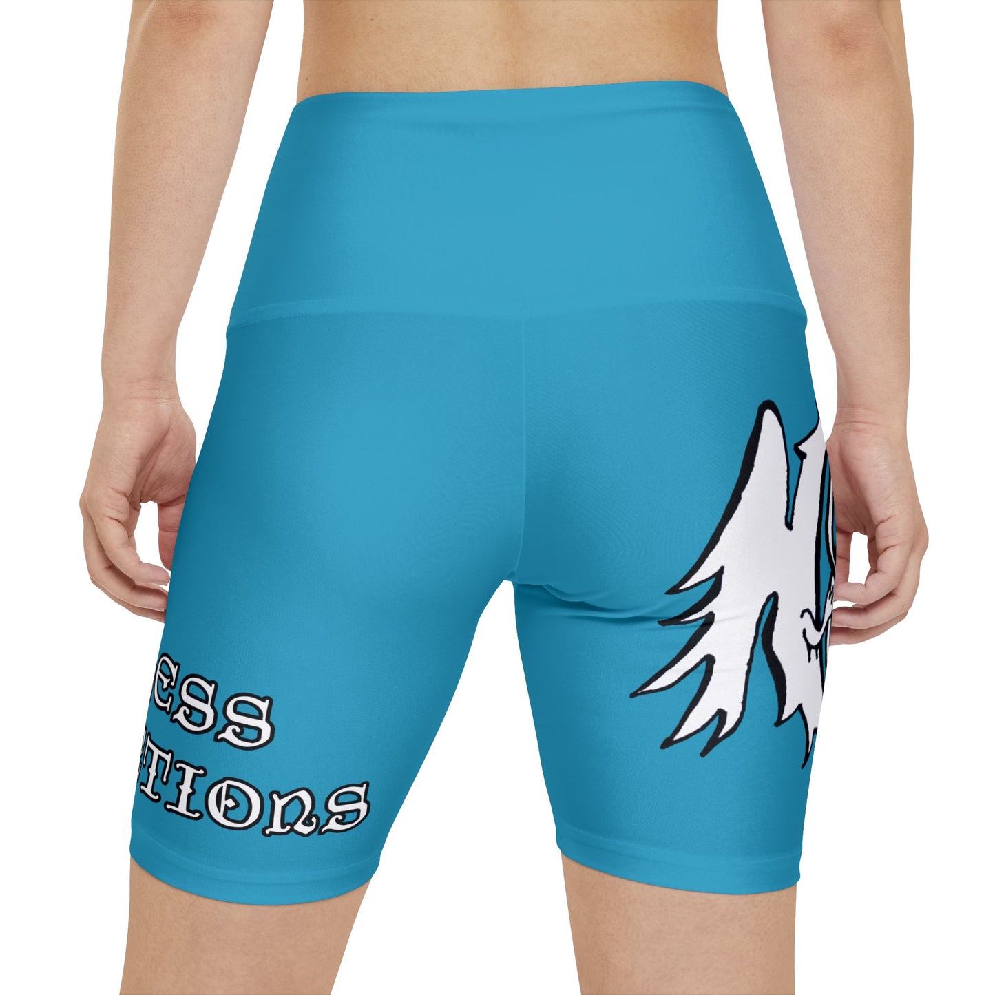 TURQUOISE - Endless Productions Bike Shorts