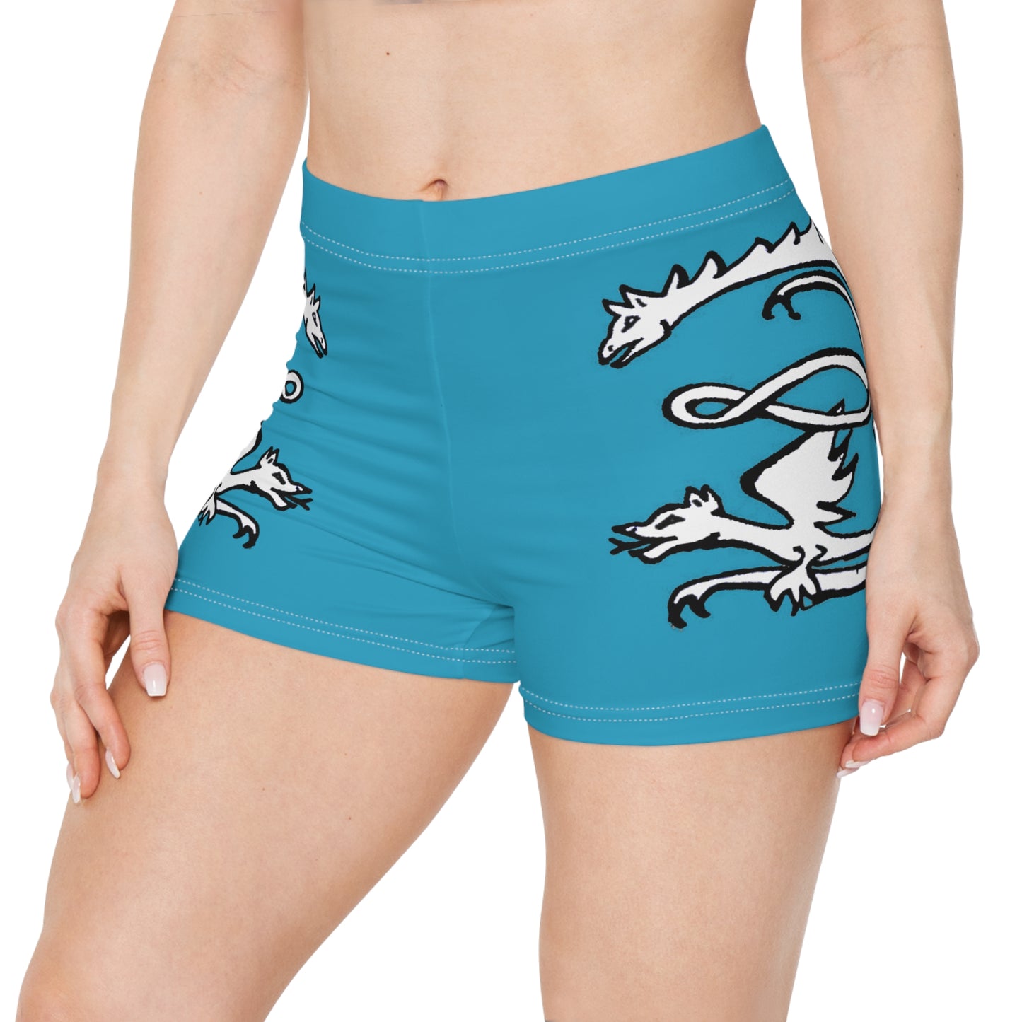 TURQUOISE - Endless Productions Dancer Shorts