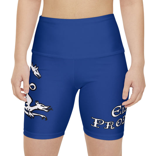 DARK BLUE - Endless Productions Bike Shorts