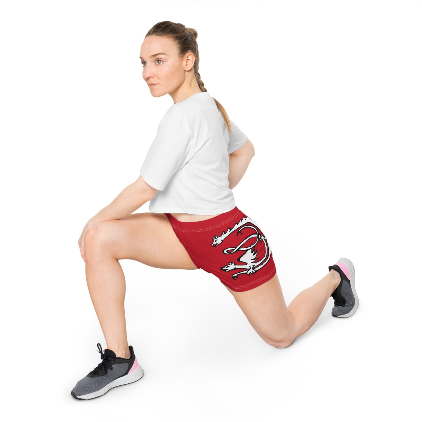 DARK  RED - Endless Productions Dancer Shorts