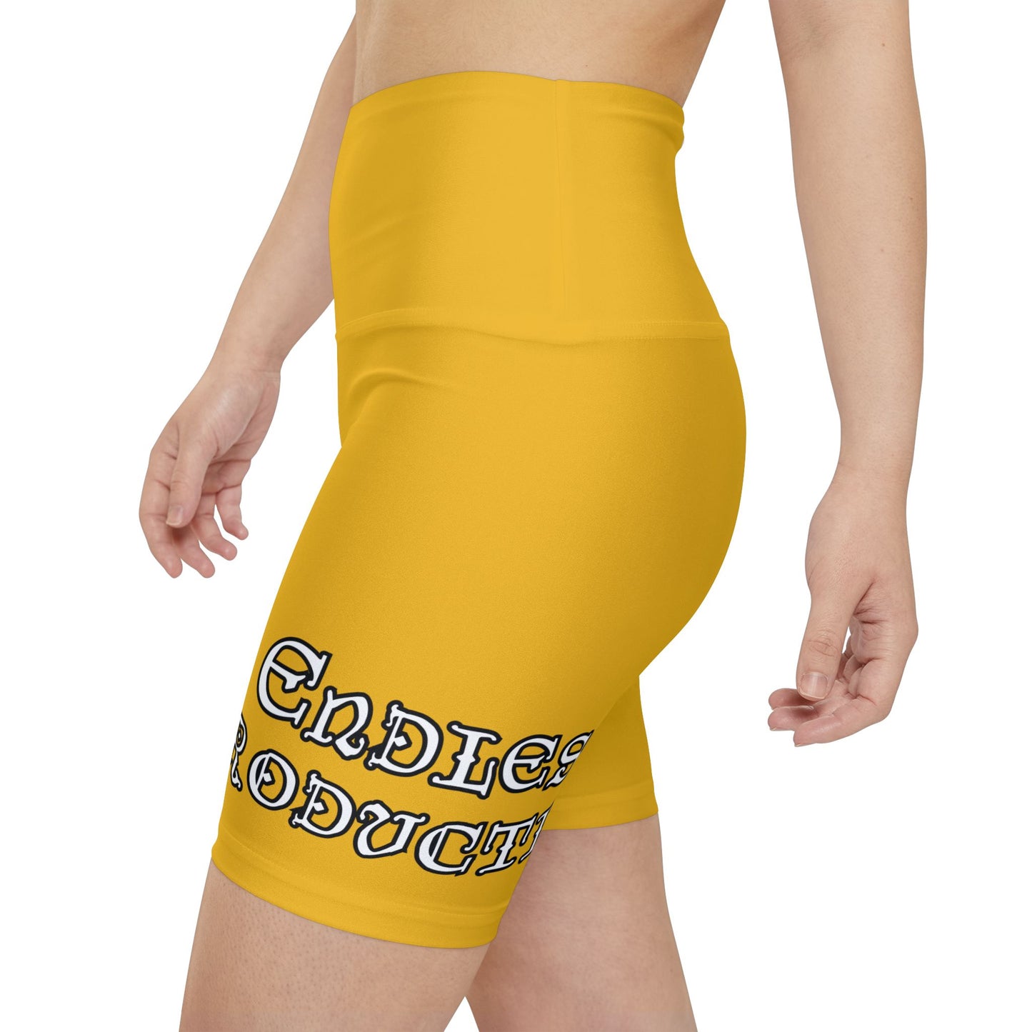 YELLOW - Endless Productions Bike Shorts
