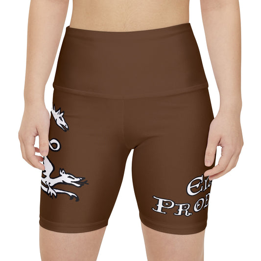 BROWN - Endless Productions Bike Shorts