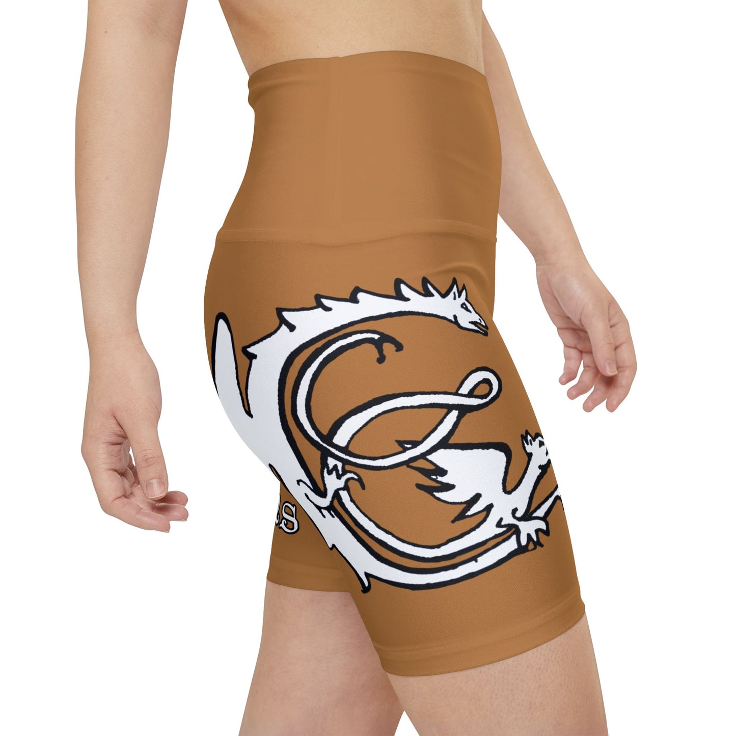 LIGHT BROWN - Endless Productions Bike Shorts