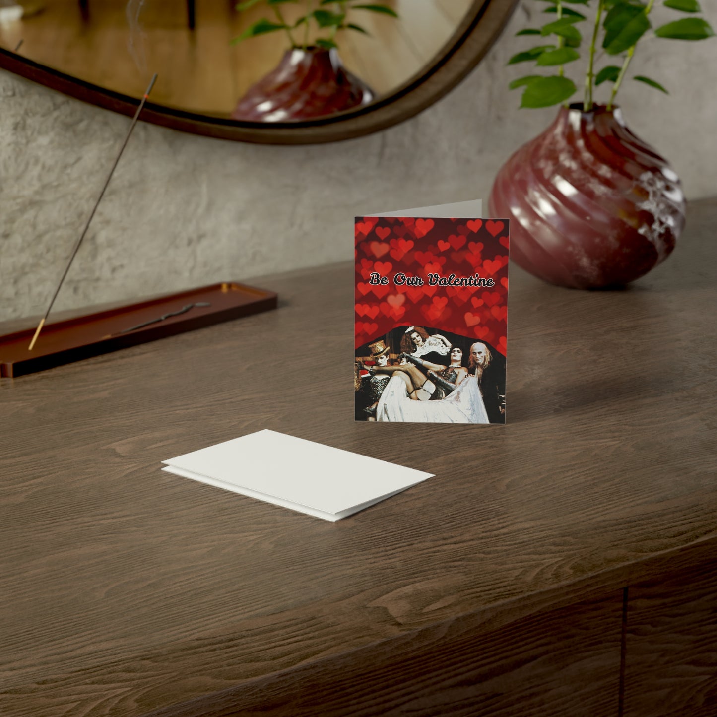 Valentine's card, Rocky Poly Horror (1, 10, 30, and 50pcs)