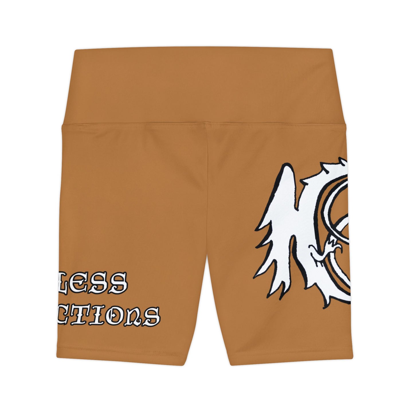 LIGHT BROWN - Endless Productions Bike Shorts