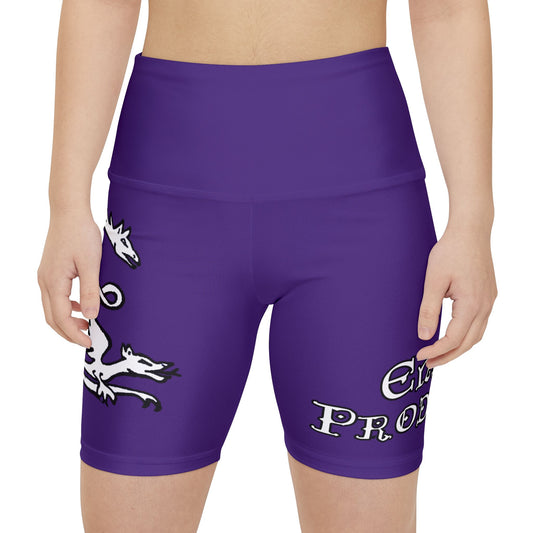 PURPLE - Endless Productions Bike Shorts